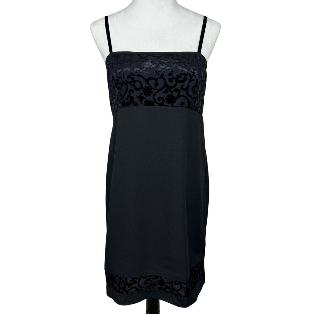 Kathie Lee Collection Black Mini Dress